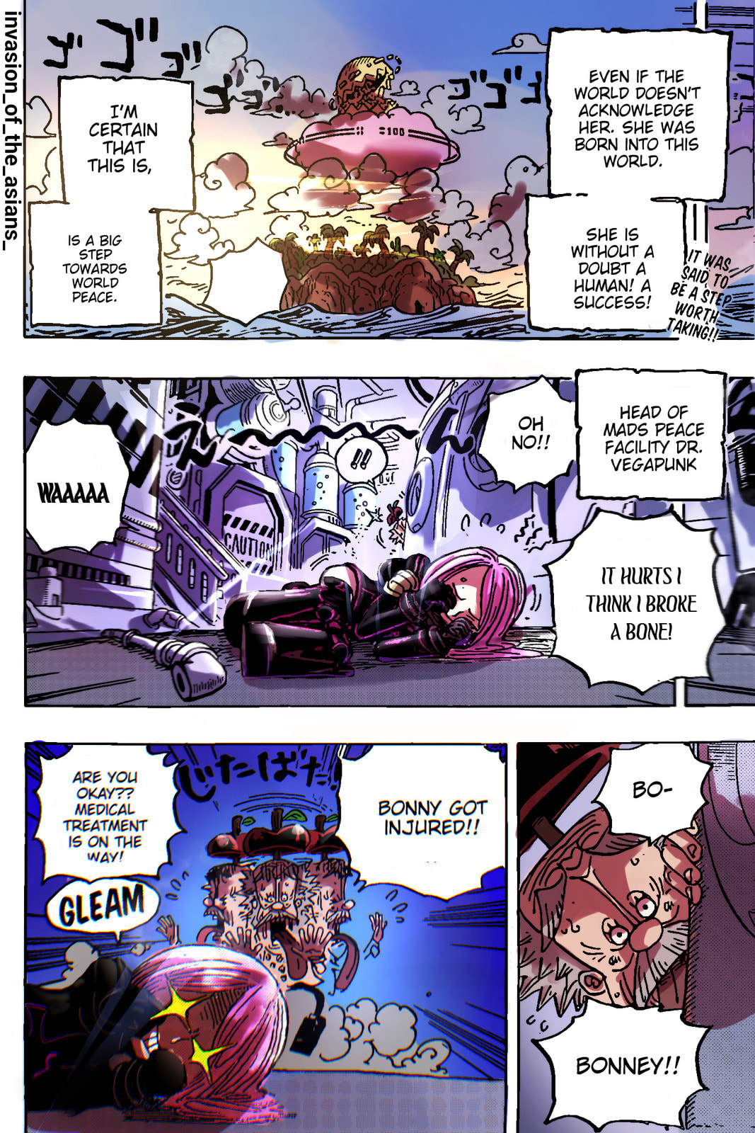 One Piece Digital Colored Chapter 1072 image 01